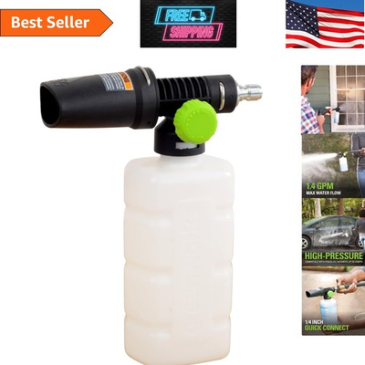 #ad 1.4 GPM High Pressure Soap Applicator Compatible Foam Cannon for Clean Power $63.99