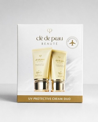 Cle De Peau Beaute UV Protective Cream SPF 50+ PA++++ 50ml 1.8oz Duo Pack Sealed