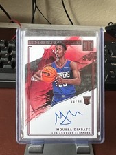 2022-23 Panini Impeccable - Rookie Autographs Moussa Diabate #RA-MDB Asia /88