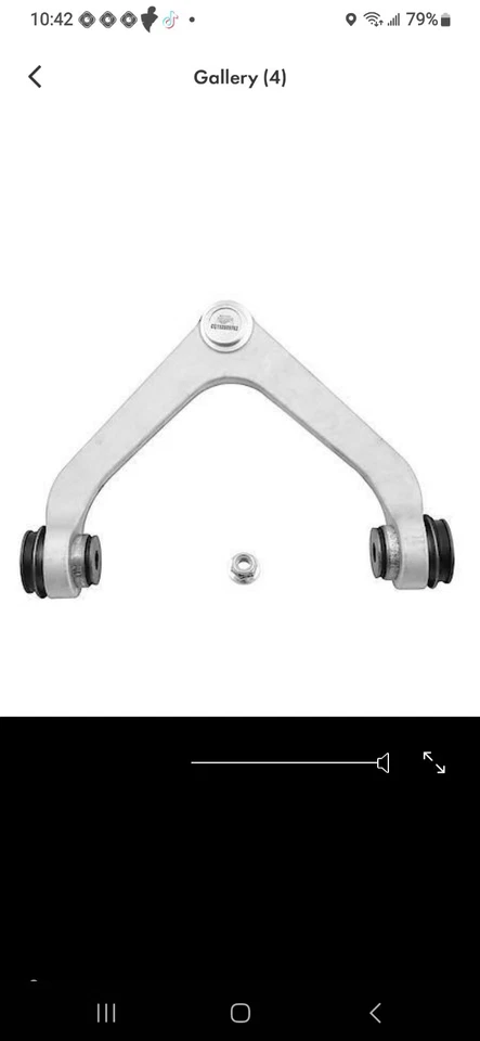 Suspension Control Arm and Ball Joint Assembly CARQUEST 810-85460B - Imagem 4 de 4