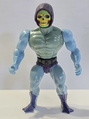 Vintage Peach Face Half Boot Skeletor MOTU Masters Of The Universe New He-bands