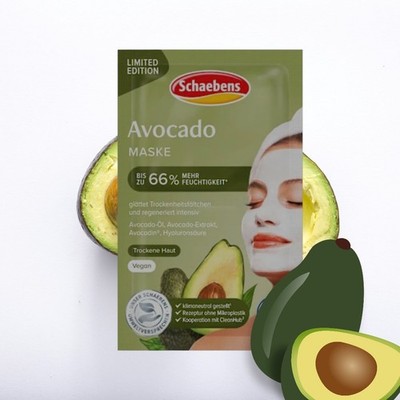 Schaebens Geschtsmaske Avocado (2x5 ml), 10 ml