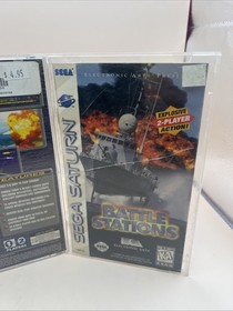 Battle Stations - Complete CIB - Sega Saturn 1995