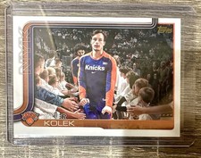 2025-26 Topps Flagship Tyler Kolek #20 Golden Mirror Image Variation SSP Knicks