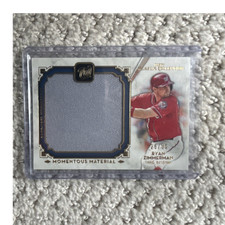 Topps Museum Collection Momentous Material Relic /35 Ryan Zimmerman National