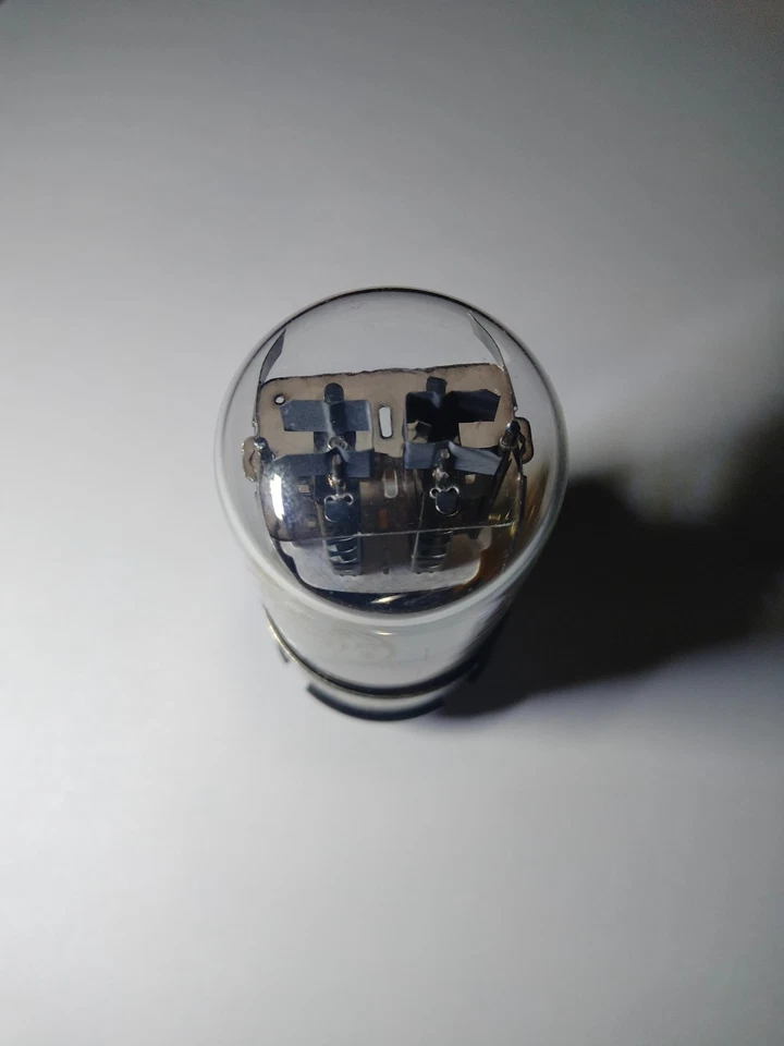 1 pcs NEW 6N8S / 6H8C / 6SN7GT / 1578/ MELZ Metal Base Hole Plate Tube - Image 4 of 4