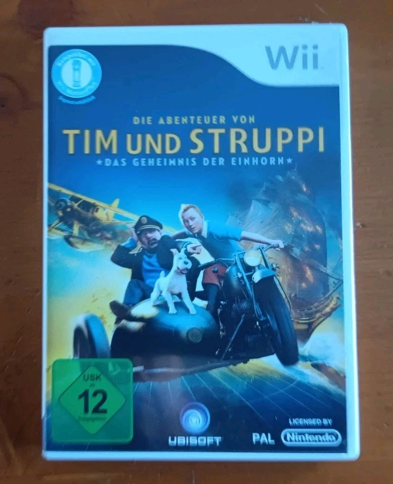 " DIE ABENTEUER VON TIM UND STRUPPI: DAS GEHEIMNIS...  " (Wii, 2011), Neuwertig!
