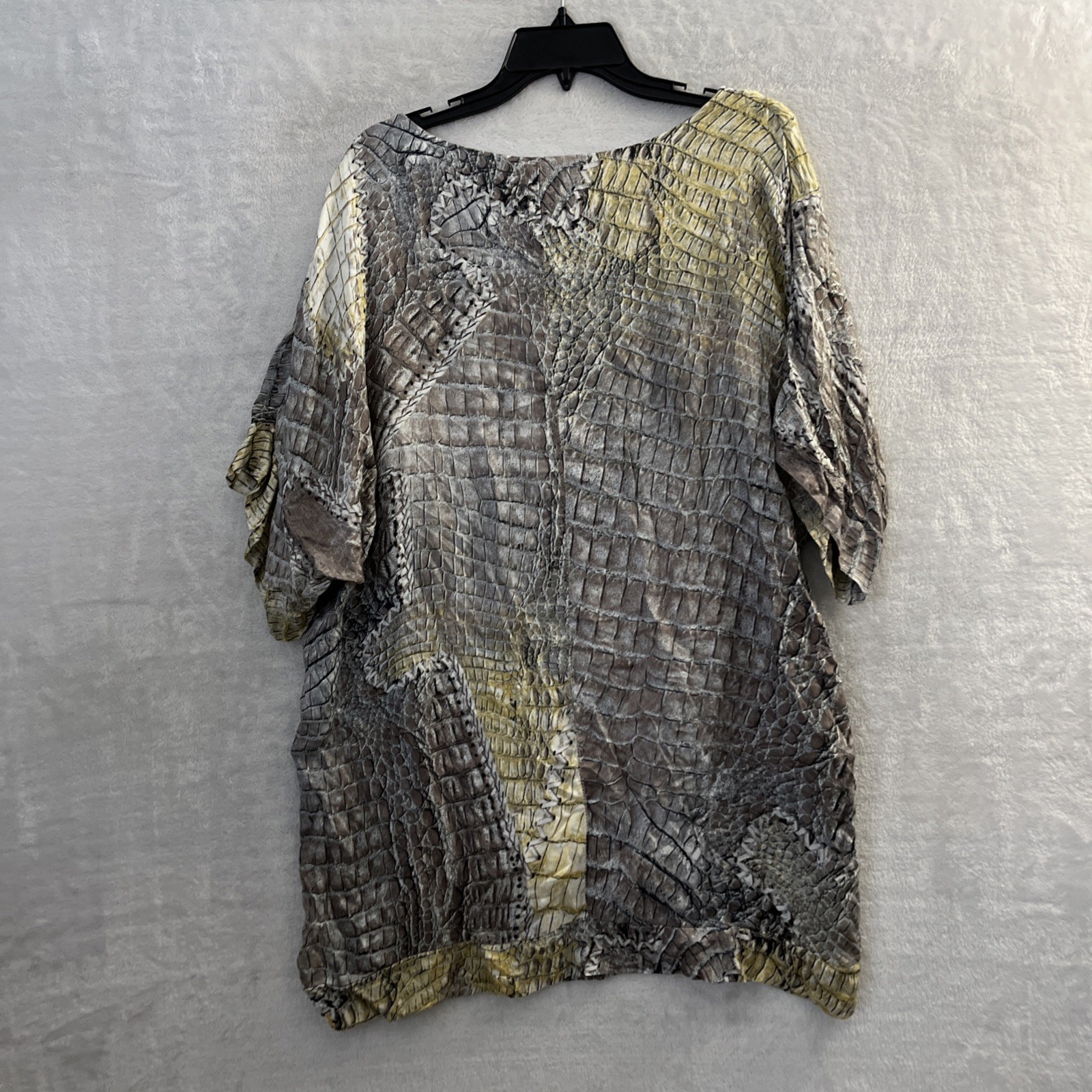 Sofia Womans Tunic Top Multicolor Large Geometric… - image 8