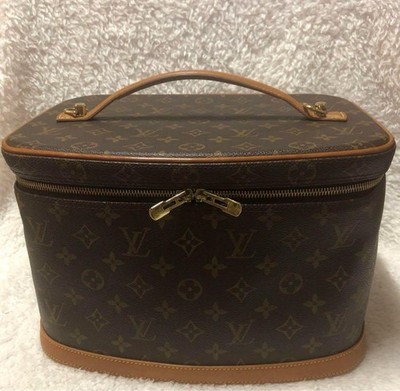 Original Louis Vuitton Nice Vanity Case Monogram Kosmetiktasche 32 x 20 cm Ge...