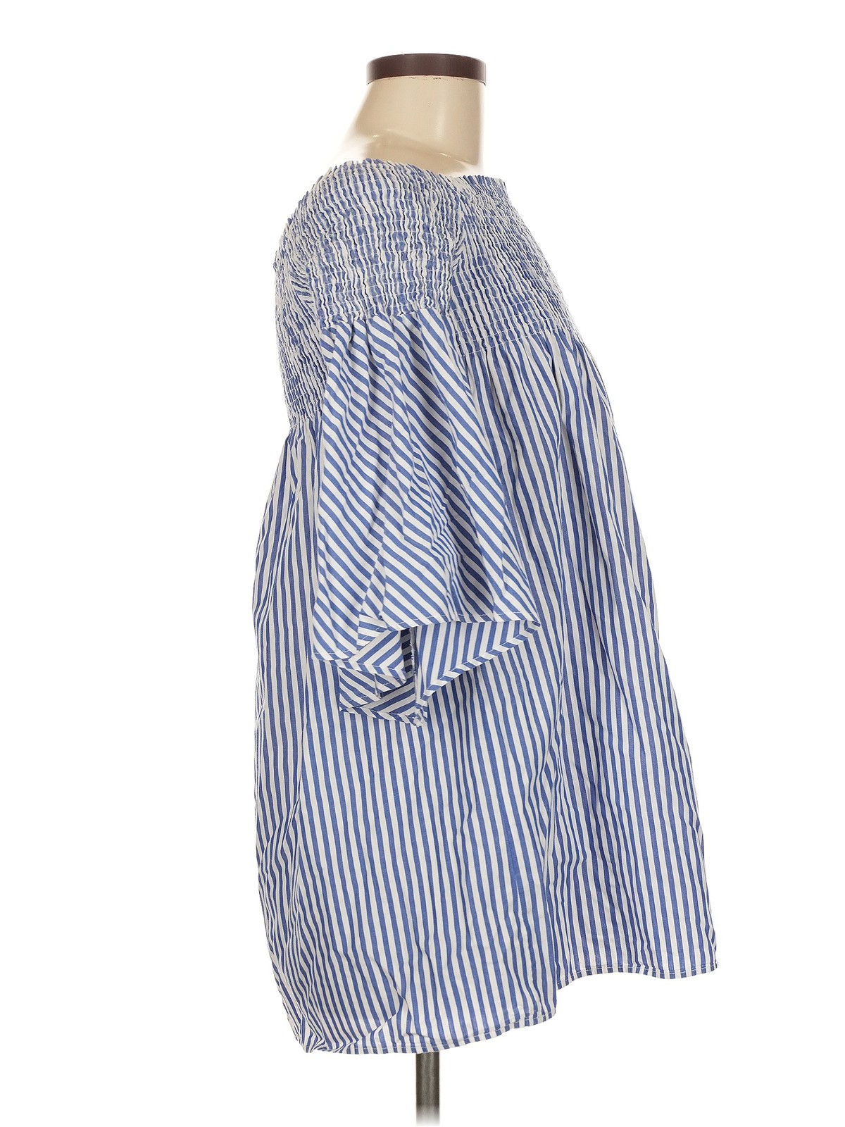 Zara Women Blue Casual Dress M thumbnail 3