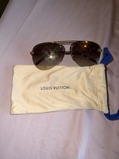 Louis Vuitton Z1019W Aviator-Style Clockwise Sunglasses Monogram Pattern