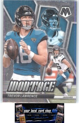 2024 Panini Mosaic Montage #M-7 TREVOR LAWRENCE Jacksonville Jaguars