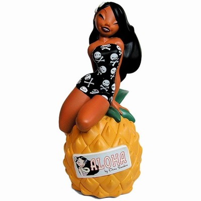 Maile Aloha Chris Sanders Black Dress NIB. SDCC Exclusive Vinyl Figure. SEALED