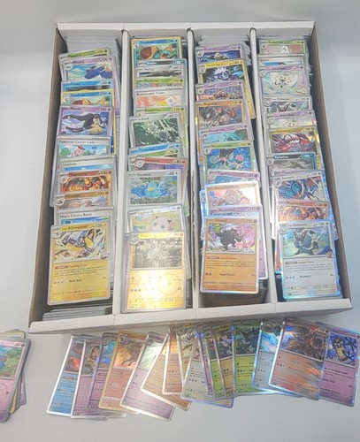Pokemon Cards Bulk Lot 1000 Near Mint | 100 HOLO/Rev Holo NO Energy