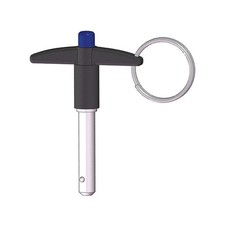 INNOVATIVE COMPONENTS GL6X2000T----X0 Quick Release Pin,2",T-Handle 5RER7