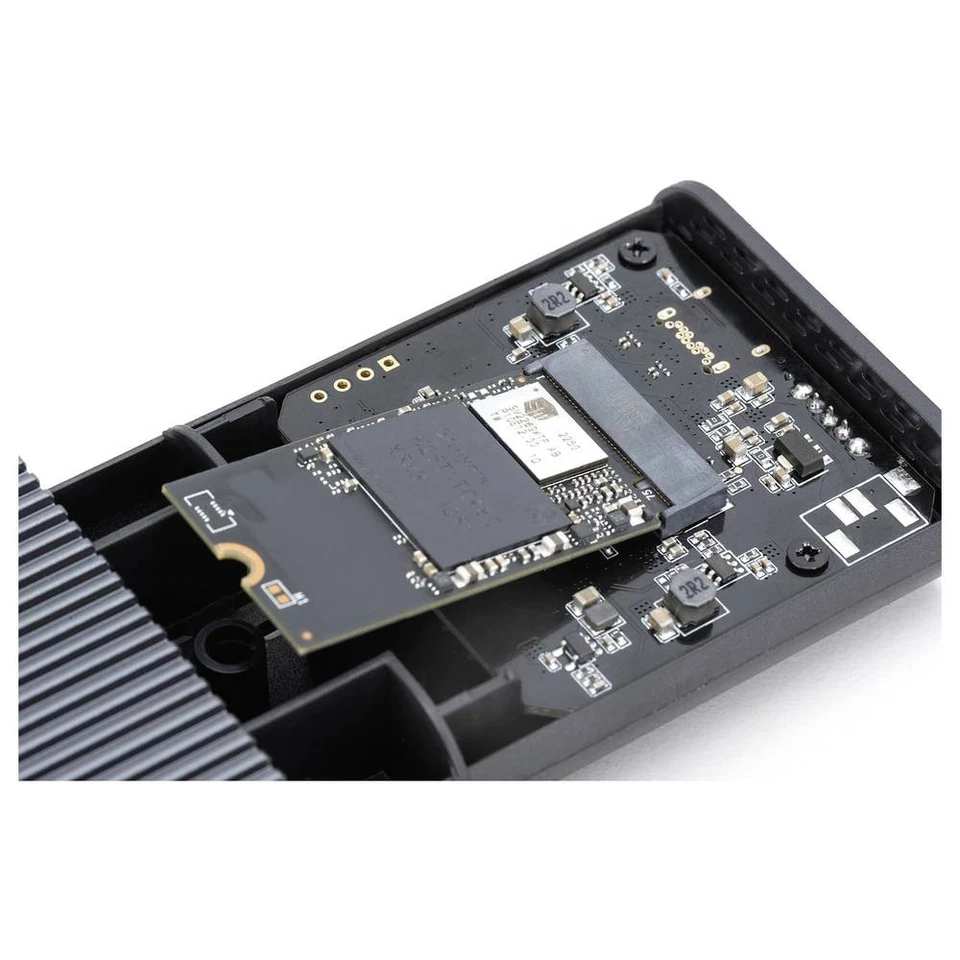 Digitus DA-71158 M.2 SSD-Gehäuse USB-C® (USB4®) 40 GBit/s M.2 PCIe NVMe 2230, - Bild 2 von 4