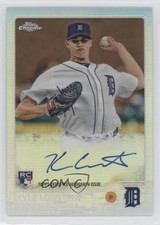2015 Topps Chrome Rookie Auto Refractor 88/499 Kyle Lobstein #AR-KL Auto 3q5