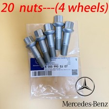 20pcs Oem 000-990-53-07 Genuine Mercedes Benz Wheel Bolts Made In Germany