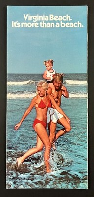 1970s Virginia Beach More Than A Beach Family Tourism Vintage Travel Brochure