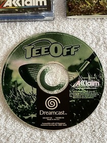 &iexcl;Tee Off Sega Dreamcast con manual y caja! Env&iacute;o r&aacute;pido y gratuito - confiable