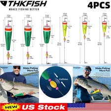 Fishing Floats Rigs Popping Corks for Saltwater Rattle Weighted Bobbers Tackle
