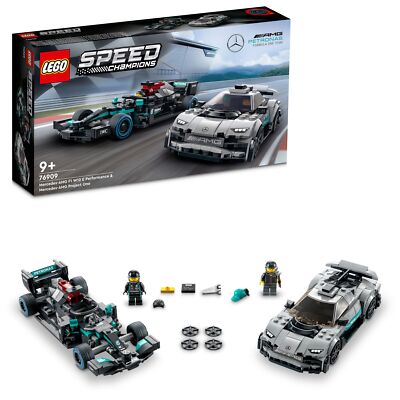 Lego 76909 Speed Champions : Mercedes AMG F1 W12 E Performance & Project One NEU