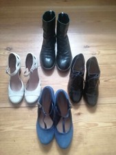 schuhe, lack, wildleder und leder,  41 getragen damen
