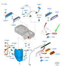 Lunette arrière Ford RANGER