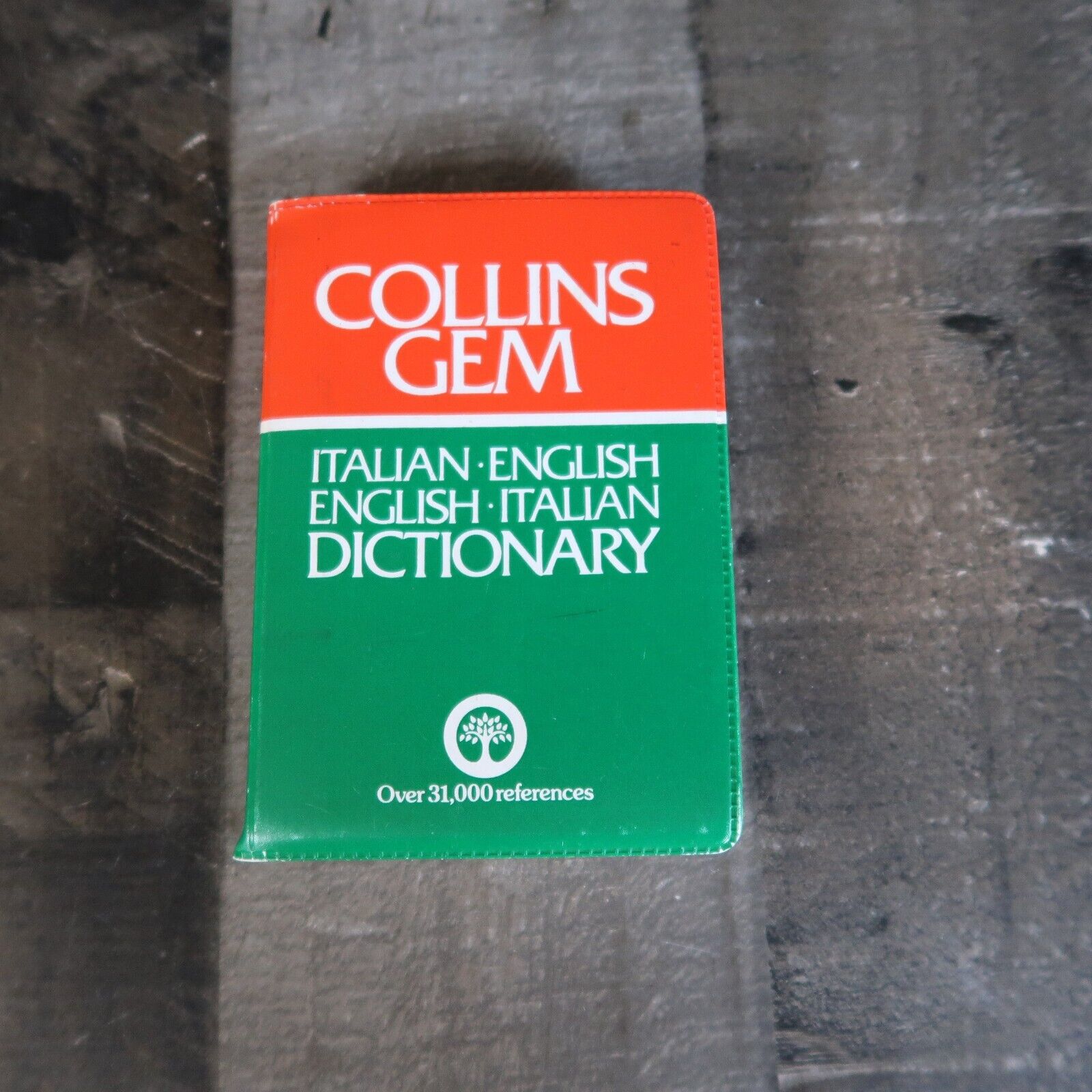 Collins Gem Mini Italian Dictionary Vintage( 1997)italian-English