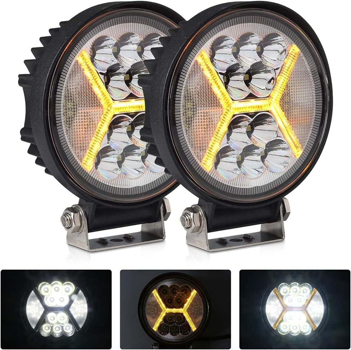 Projecteurs Projecteurs Led 12v pour Randonnée Nocturne en Quad et Bivouac 4x4