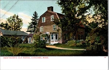 Hawthorn's Old Manse Concord MA Unposted UDB Postcard Boaselman & Company