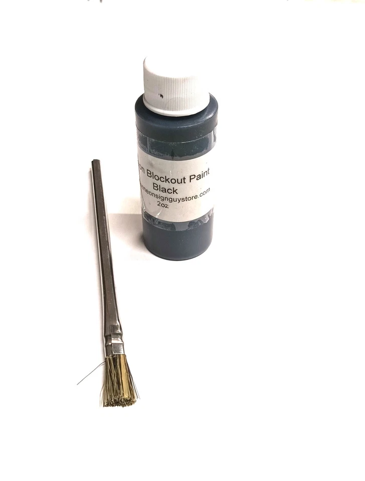 Neon Sign Block Out Paint (black)