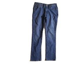 Tommy Hilfiger Women Jeans Size 6S Blue Straight Rise 8in Inseam 29in Waist 30in