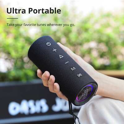 24W Bluetooth-Lautsprecher 24 Stunden Spielzeit 360° Surround Sound 3600mAh Akku