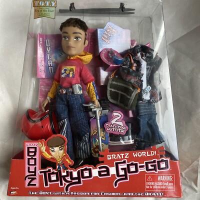 MGA Bratz World Boyz BOYS TOKYO A GO GO DYLAN COMPLETE FASHION