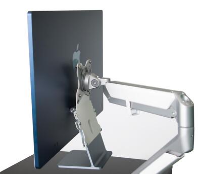 Allcam iMAD03 iMAC M1 Montageadapter für Halterung auf Monitorarm Ständer Silber Neu