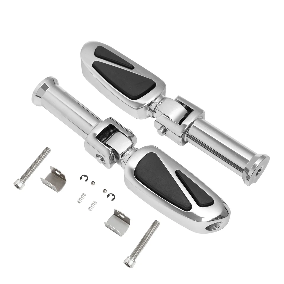 Kit de soporte de estriberas de pasajero cromadas apto para Harley Softail Breakout 18-25 Foto 2 de 4