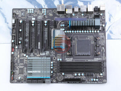 ONE GIGABYTE GA-990FXA-UD5 Socket AM3+ AMD 990FX DDR3 ATX USB3.0 used