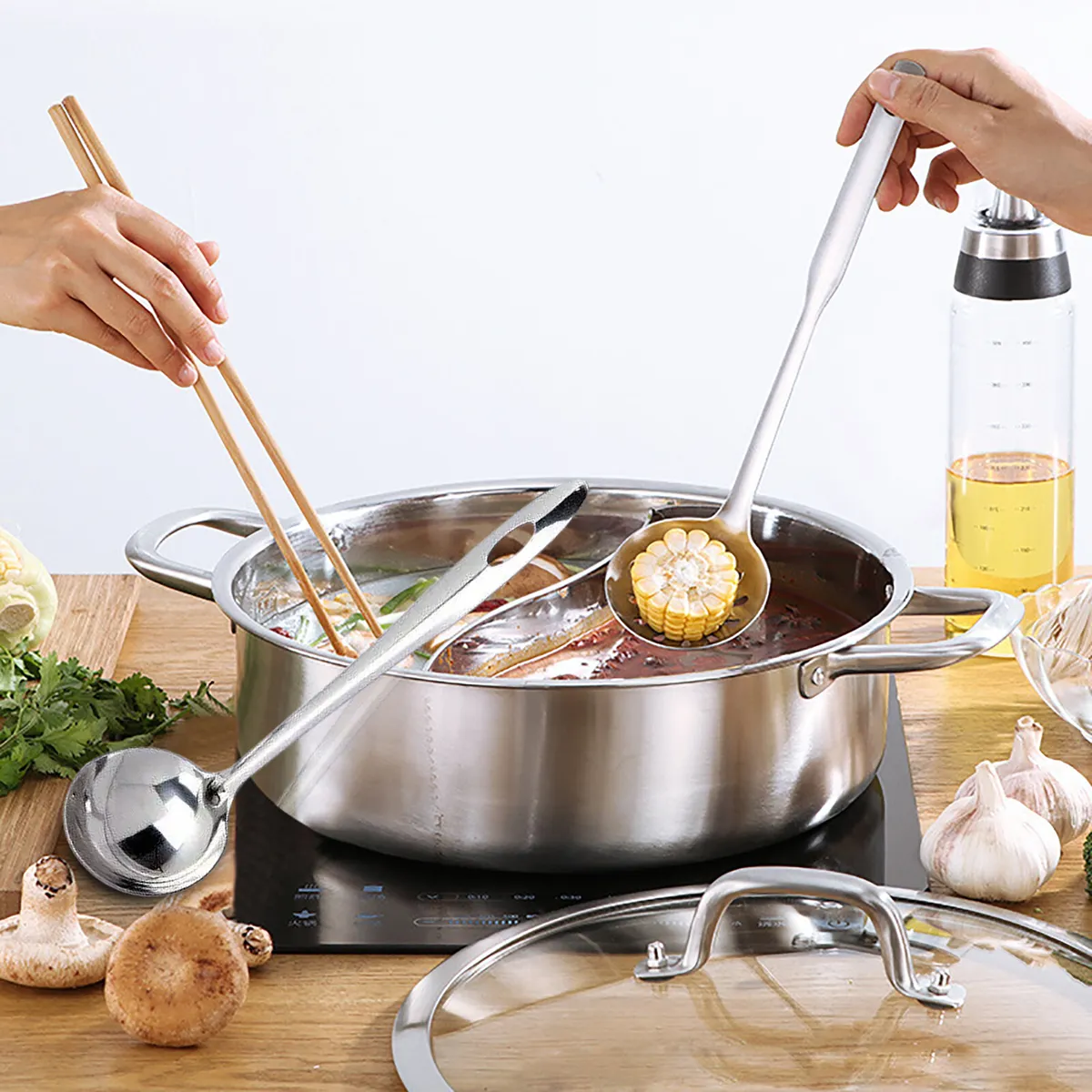 Non-Stick Hot Pot with Divider – slyinspireme