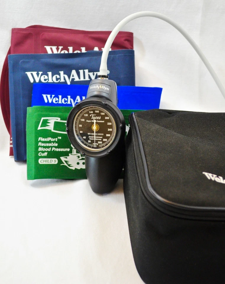 Welch Allyn DS58-MC Esfigmomanómetro Aneroide Durashock Mano Multi Puño Medidor Foto 3 de 4