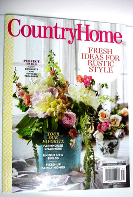 COUNTRY HOME MAGAZINE SPRING 2024 ISSUE  FRESH IDEAS FARMHOUSE CHARMERS RUST + 2