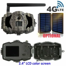 Boly Cellular Trail Camera Mobile AT&T LTE 36MP HD Video Solar Game Hunting Cams