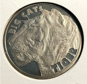 elf  Sierra Leone 1 Dollar 2020 Big Cats Tiger swj265