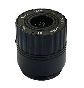 12MP 4K 6K 8mm 1/1.7" CS Montage HD Caméra de surveillance Objectif de vision industrielle