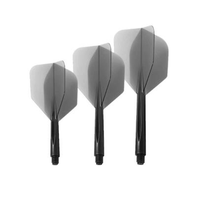 Condor Dart Flight Zero Stress Clear Black Std S M L (Flight) weicher Flight NEU