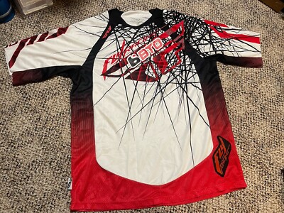 Fly Racing BTO Motocross Men s Jersey Size XL White #221 Hargrave