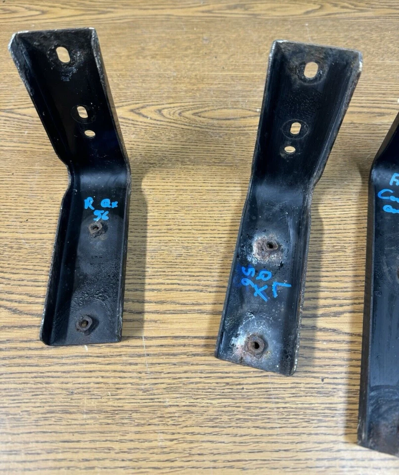 2011-2017 Infiniti QX56 QX80 Front Radiator Support Mount Bracket Set of 5 OEM - Image 3 of 4