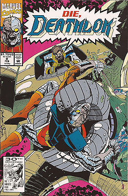 Deathlok #9 Marvel Ghost Rider Nightmare Gregory Wright Denys Cowan Ken Lopez VF