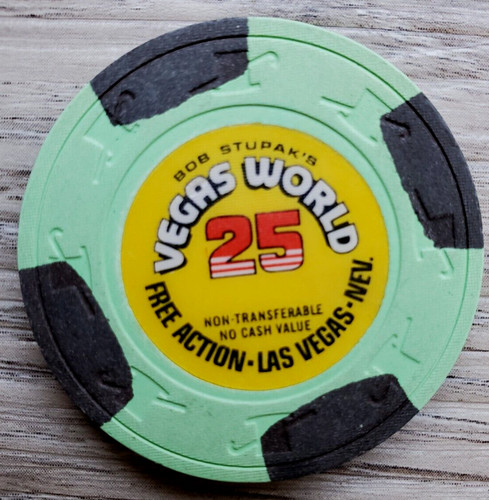 $25 Las Vegas Bob Stupak's Vegas World Casino Chip