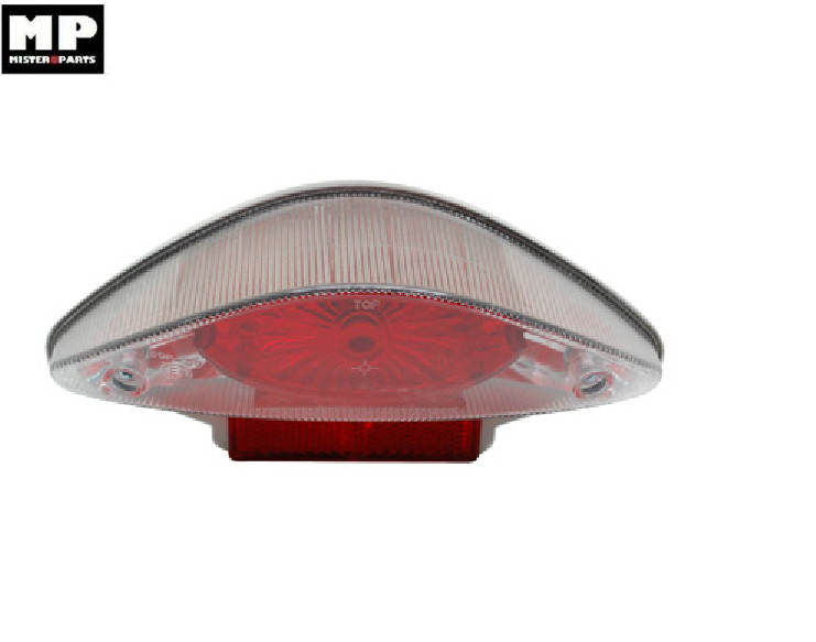Feu arrière transparent MBK Nitro avec coque ABS étanche pour Aerox 50